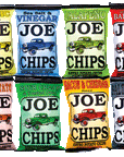 assortment of joe chips