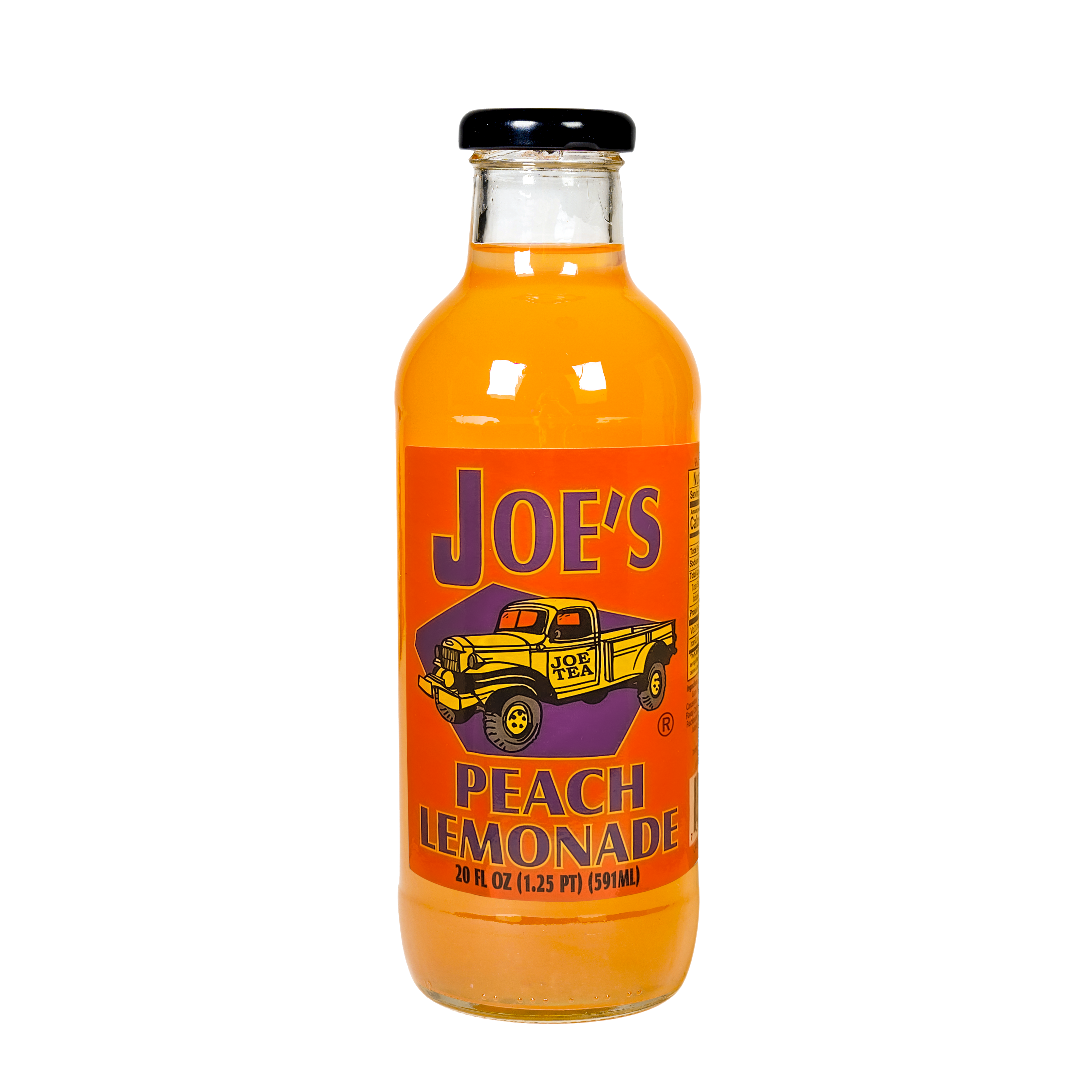 Peach Lemonade - 20 oz. Glass – joetea.com