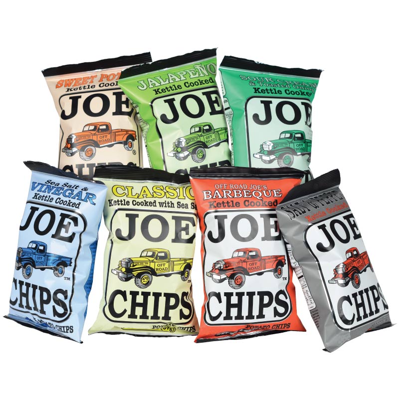 (By The Case) JOE CHIPS 2 oz.