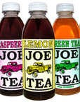 assortment of plastic joe tea