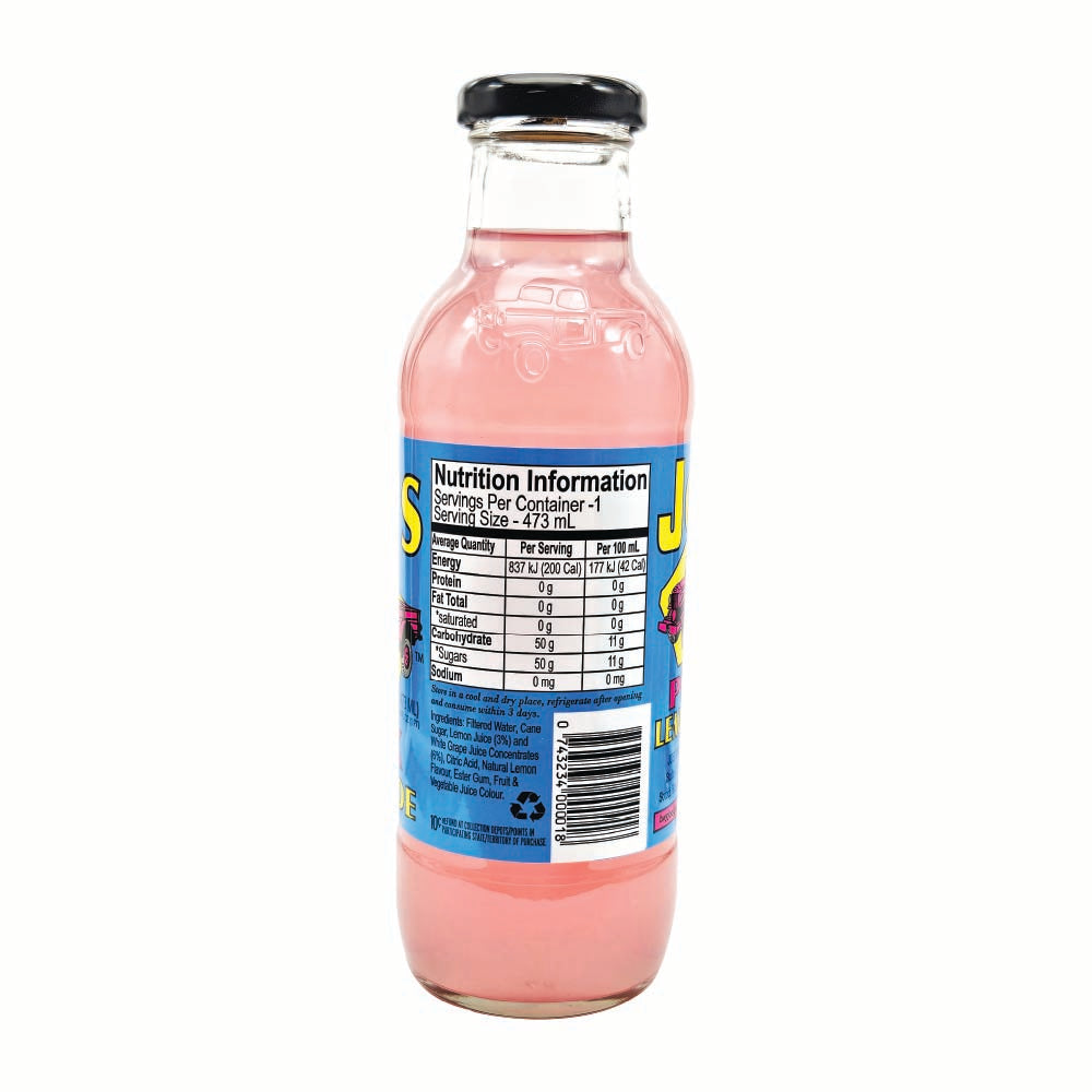 Pink Lemonade - 16 oz. Glass (MADE IN AUSTRALIA)