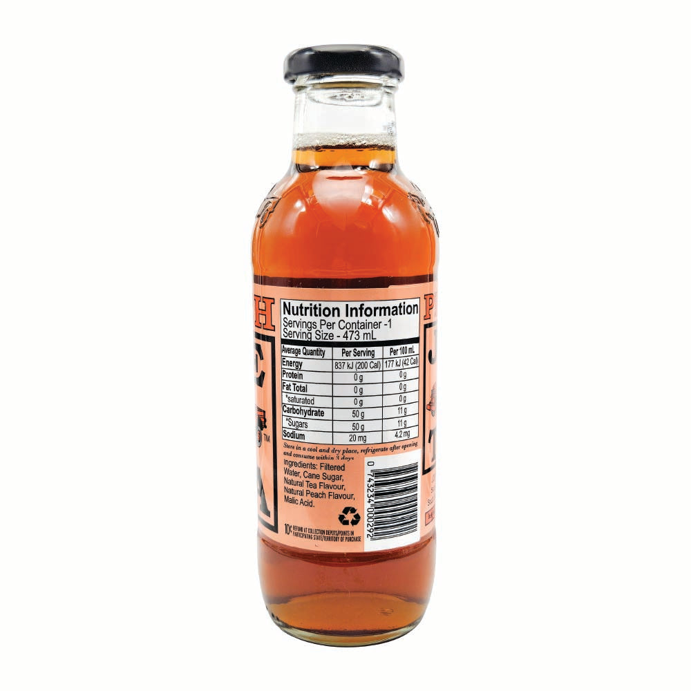 Peach Tea - 16 oz. Glass (MADE IN AUSTRALIA)