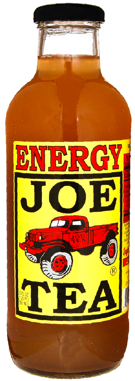 Energy Joe Tea Glass Bottle