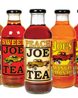 assortment of glass joe tea