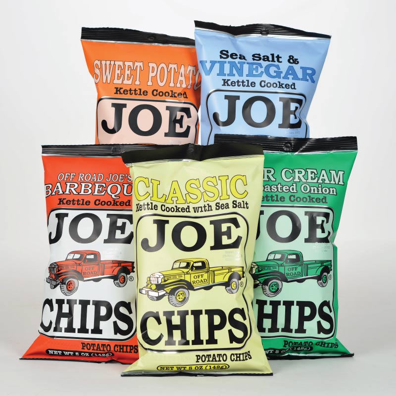 (By The Case) JOE CHIPS 5 oz.